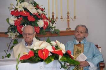 La Gavia procesiona a sus patronos en el último día de su fiesta (Foto Francisco Javier Santana)